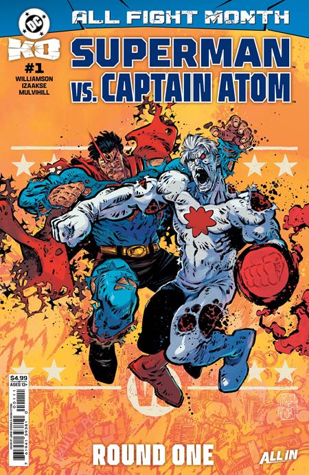 DC K.O. Superman VS Captain Atom #1 (DC 2025) - Cover Select