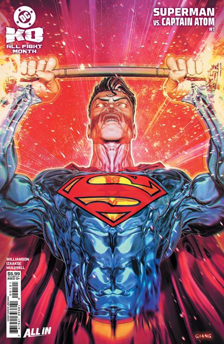 DC K.O. Superman VS Captain Atom #1 (DC 2025) - Cover Select