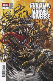 Godzilla Destroys the Marvel Universe #1-2 Set