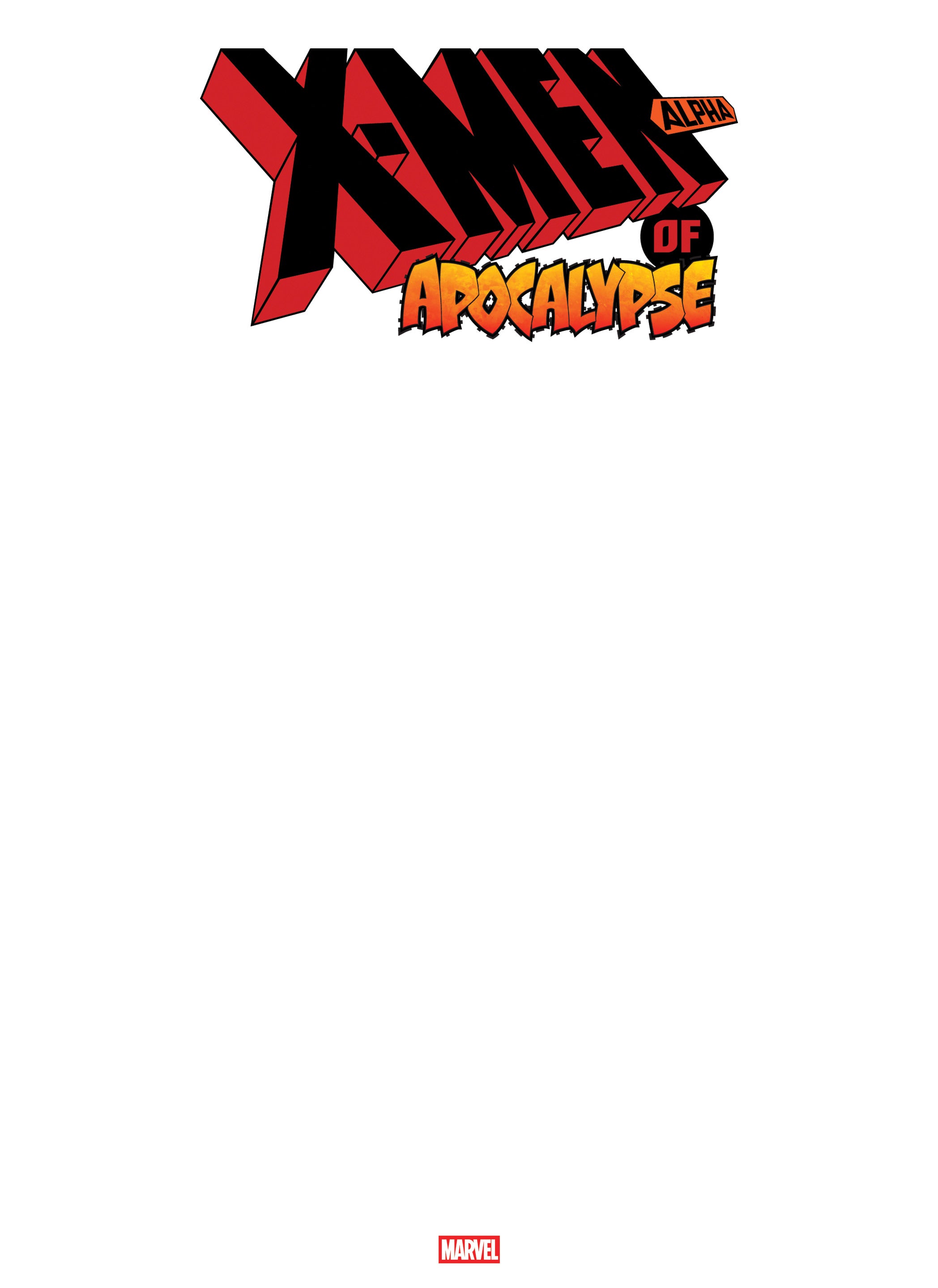 X-Men of Apocalypse Alpha #1 (Marvel 2025) Cover Select