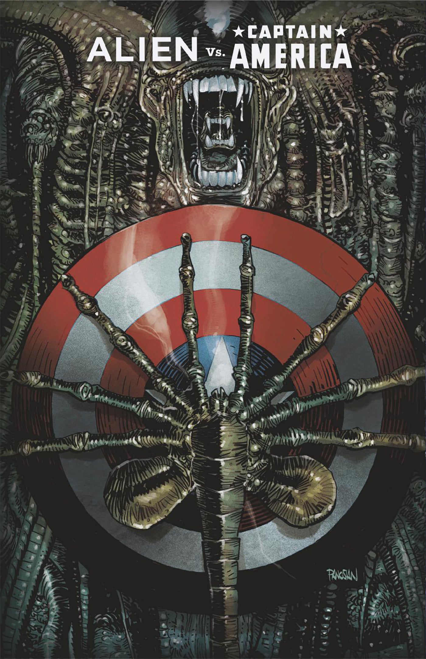 Captain America vs Aliens #1 (Marvel 2025) Cover Select
