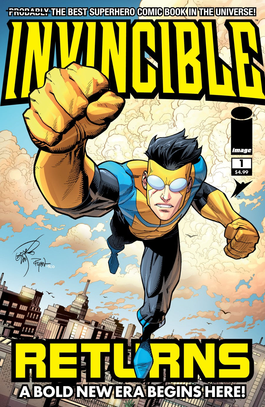 Invincible Returns Facsimile Edition #1