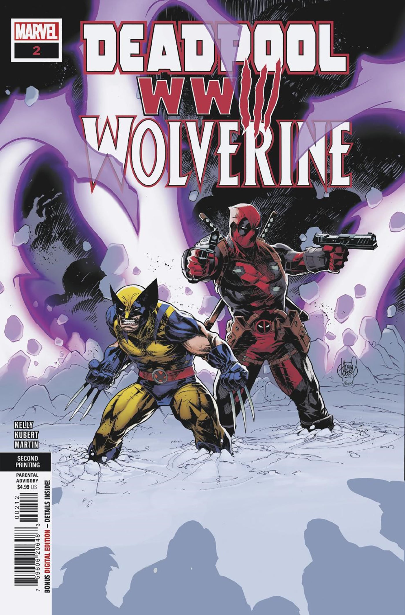 Deadpool Wolverine World War III #2